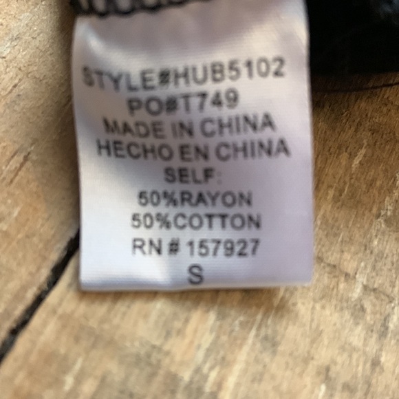 Black Crochet Bralette Elastic Back NWT by La Miel - Picture 4 of 7